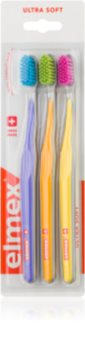 Elmex Swiss Made brosses à dents ultra soft 3 pcs