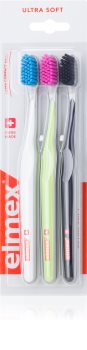 Elmex Swiss Made Toothbrushes, 3 pcs Ultra Soft