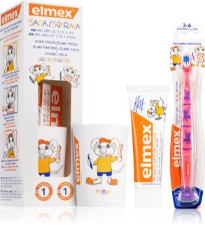 Elmex Kids 3-6 Years Ensemble de soins dentaires pour enfant