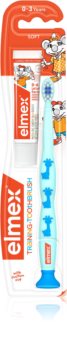 Elmex Caries Protection Kids brosse à dents pour enfants soft + mini dentifrice
