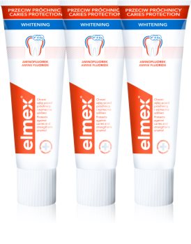 Elmex Caries Protection Whitening λευκαντική οδοντόκρεμα με φθόριο