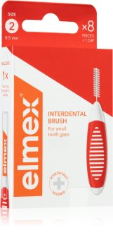 Elmex Interdental Brush 0,5 mm interdentale borsteltjes 8 pct