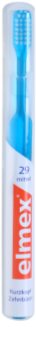 Elmex Caries Protection 29 Zahnbürste mit geraden Fasern und kurzem Kopf Medium