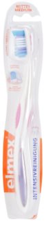 Elmex Intensive Cleaning escova de dentes medium