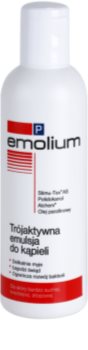 Emolium Wash & Bath P emulsión de baño con triple acción