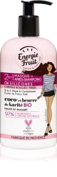 Energie Fruit Coconut masca 2 in 1 pentru par ondulat si cret