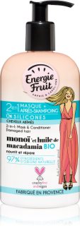 Energie Fruit Monoi maska 2 v 1 pre poškodené vlasy