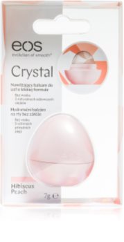 EOS Crystal Hibiscus Peach ενυδατικό βάλσαμο για τα χείλη