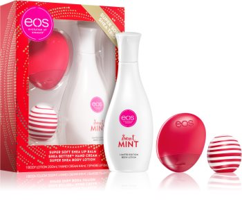 EOS Super Soft Shea Mint poklon set III.