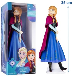 EP Line Frozen 3D Anna gel de duche e champô 2 em 1