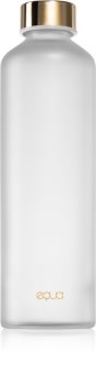 EQUA Mismatch Velvet White Wasserflasche