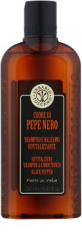 Erbario Toscano Black Pepper šampon a kondicionér 2 v 1 pro muže