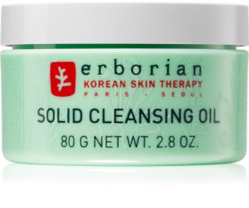Erborian 7 Herbs Solid Cleansing Oil loção facial de limpeza 2 em 1