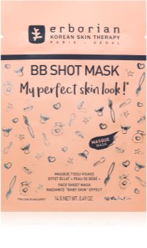 Erborian BB Shot Mask plátýnková maska s rozjasňujícím účinkem