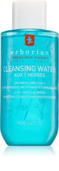 Erborian 7 Herbs Cleansing Water micelární čisticí voda 3 v 1
