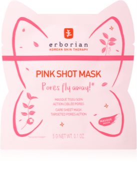 Erborian Shot Mask Pores fly away! mască facială cu efect de lifting pentru a strânge porii