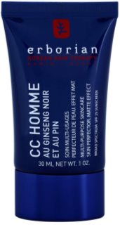 Erborian CC Crème Men crema hidratante unificadora del tono con efecto matificante SPF 25