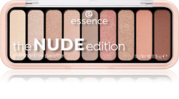Essence The Nude Edition paleta de sombras de ojos