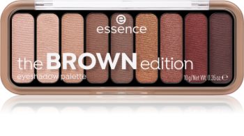 Essence The Brown Edition paletă cu farduri de ochi
