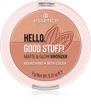 Essence Hello, Good Stuff! Matte & Glow puder brązujący