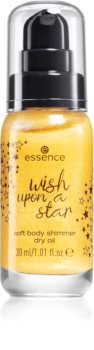 Essence Wish upon a star мерцающее сухое масло для тела