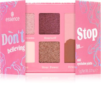 Essence Don't Stop believing in... Palett för ögonskugga Mini