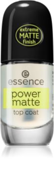 Essence Power Matte vrchný gélový lak pre matný vzhľad