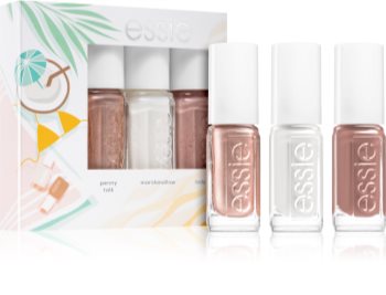 Essie Mini Triopack To the beach, please! körömlakk 3 db