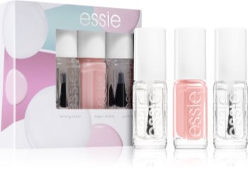 Essie Mini Triopack sada laků na nehty 3 ks