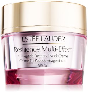 Estée Lauder Resilience Multi-Effect Tri-Peptice Face and Neck Creme SPF 15 intenzivně vyživující krém pro normální až smíšenou pleť
