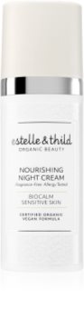Estelle & Thild BioCalm успокояващ нощен крем за чувствителна кожа на лицето