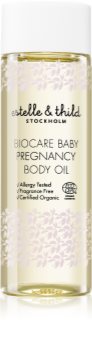 Estelle & Thild BioCare Baby masážní olej pro těhotné ženy k prevenci strií