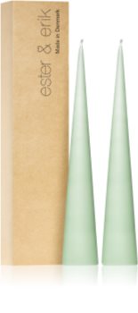 ester & erik cone candles eucalyptus (no. 66) dekoratívna sviečka