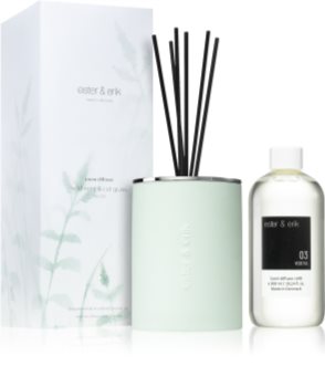 ester & erik room diffuser wild mint & cut grass (no. 03) aroma difusor com recarga