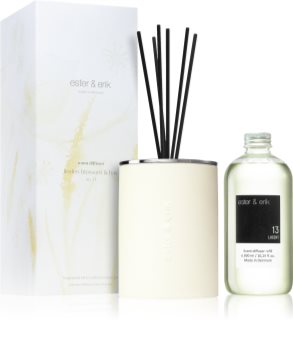 ester & erik room diffuser linden blossom & hay (no. 13) aroma difusor com recarga