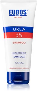 Eubos Dry Skin Urea 5% champô hidratante para couro cabeludo seco com prurido