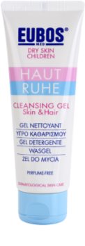 Eubos Children Calm Skin Mild rengörande gel Med aloe vera