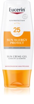Eucerin Sun crème-gel protectrice solaire anti-allergie solaire SPF 25
