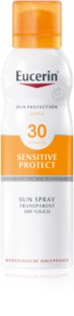Eucerin Sun Sensitive Protect skaidri apsaugos nuo saulės dulksna SPF 30