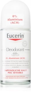 Eucerin Deo golyós roll-on dezodor alumínium mentes az érzékeny bőrre