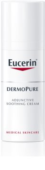 Eucerin DermoPure zklidňující krém při dermatologické léčbě akné