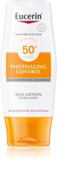 Eucerin Sun Photoaging Control extra könnyű napozó tej SPF 50+