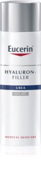 Eucerin Hyaluron-Filler Urea crème de nuit anti-rides pour peaux très sèches