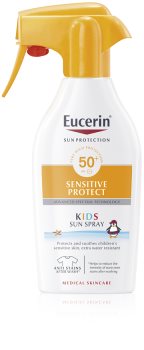 Eucerin Sun Sensitive Protect detský sprej na opaľovanie SPF 50+