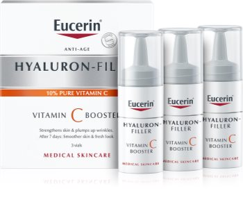 Eucerin Hyaluron-Filler Vitamin C Booster озаряващ серум против бръчки с витамин С