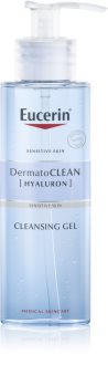 Eucerin DermatoClean почистващ гел за лице с хидратиращ ефект
