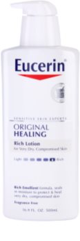 Eucerin Original Healing vyživující tělové mléko pro velmi suchou pokožku