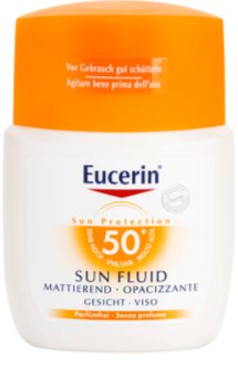 Eucerin Sun Fluid fluid matujący do opalania SPF 50+