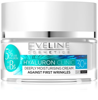 Eveline Cosmetics Hyaluron Clinic Moisturising Day and Night Cream 30+