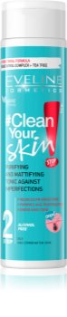 Eveline Cosmetics #Clean Your Skin lotion tonique nettoyante en profondeur